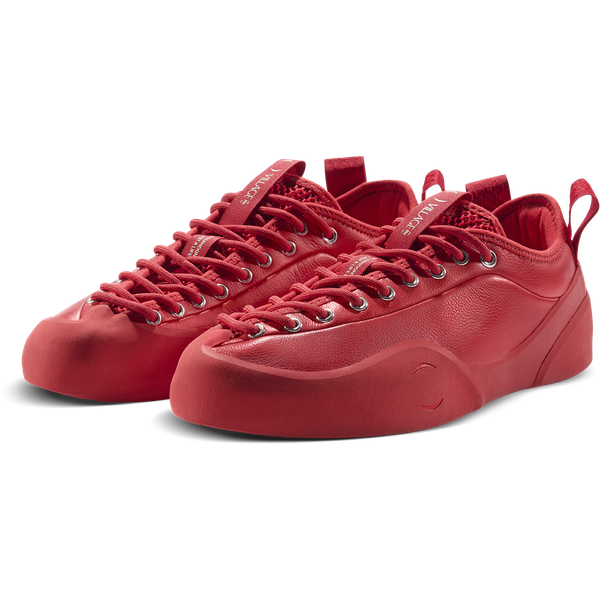 Village PM 1PM Skate Shoe Red LTR-Black Sheep Skate Shop