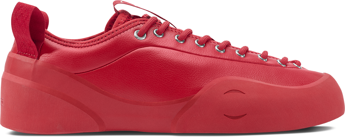 Village PM 1PM Skate Shoe Red LTR-Black Sheep Skate Shop