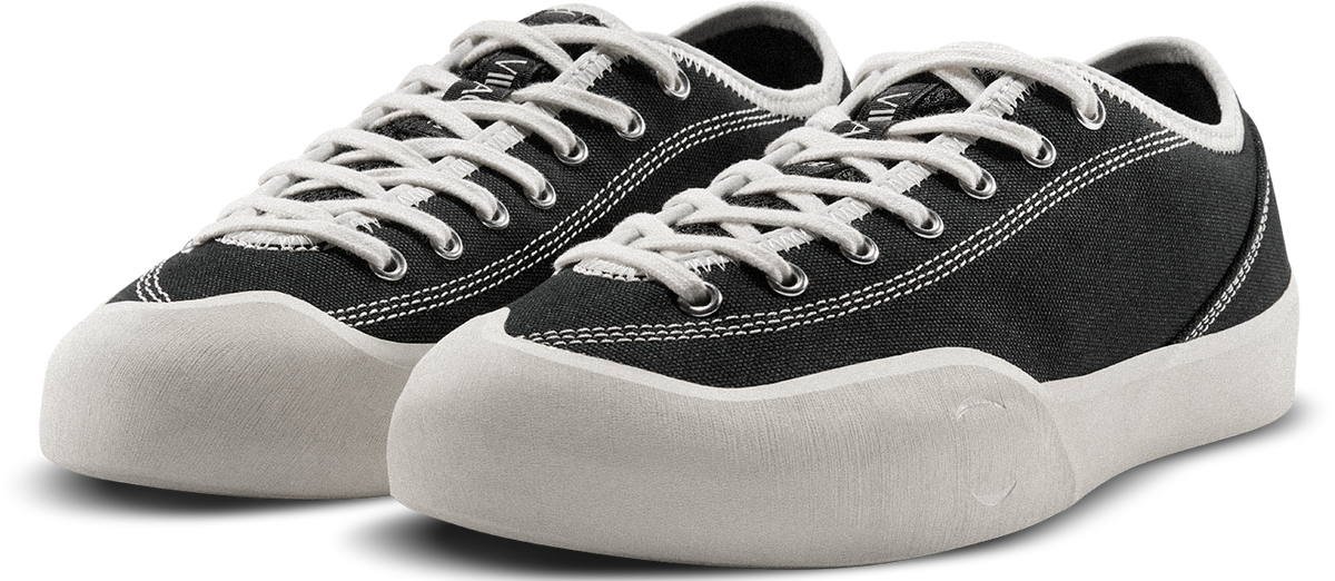 Village PM 1.30PM Skate Shoe Black - Whisper White-Black Sheep Skate Shop