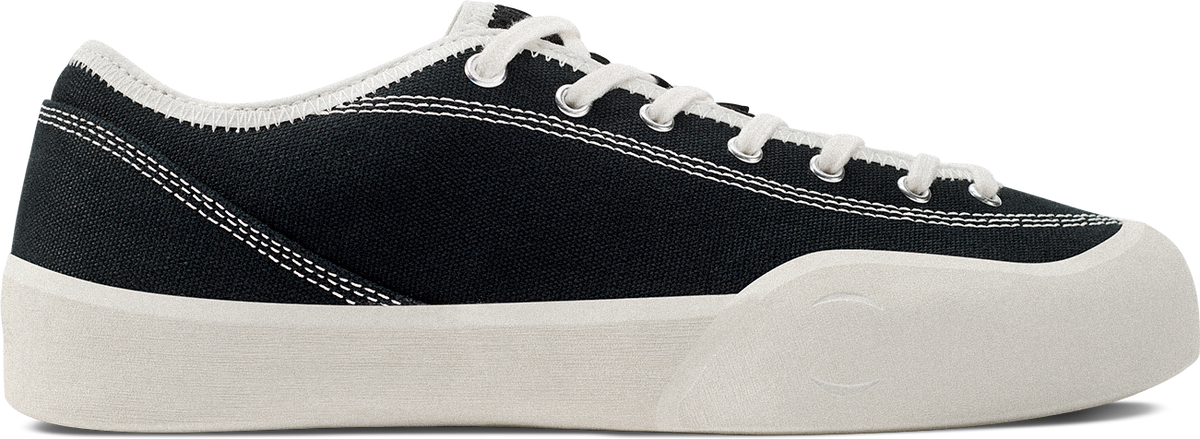 Village PM 1.30PM Skate Shoe Black - Whisper White-Black Sheep Skate Shop