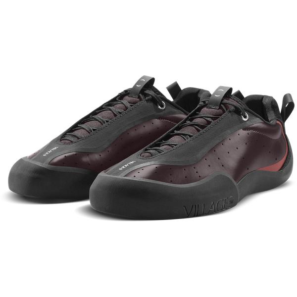 Village PM 2PM Skate Shoe Maroon - Natural Black-Black Sheep Skate Shop