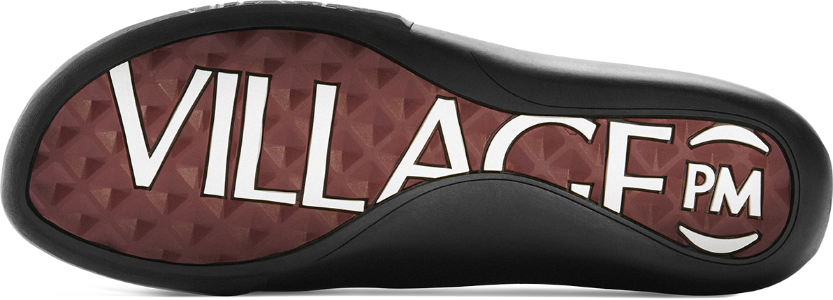 Village PM 2PM Skate Shoe Maroon - Natural Black-Black Sheep Skate Shop