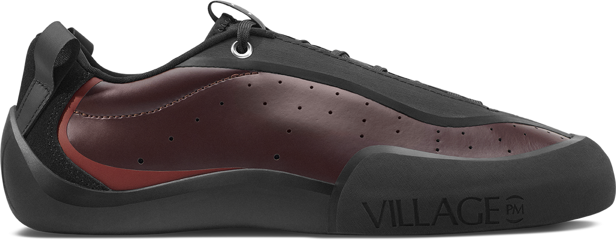 Village PM 2PM Skate Shoe Maroon - Natural Black-Black Sheep Skate Shop