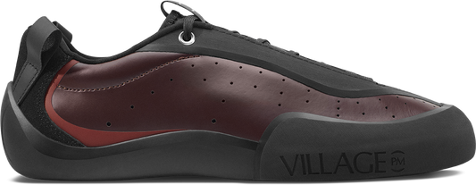 Village PM 2PM Skate Shoe Maroon - Natural Black-Black Sheep Skate Shop