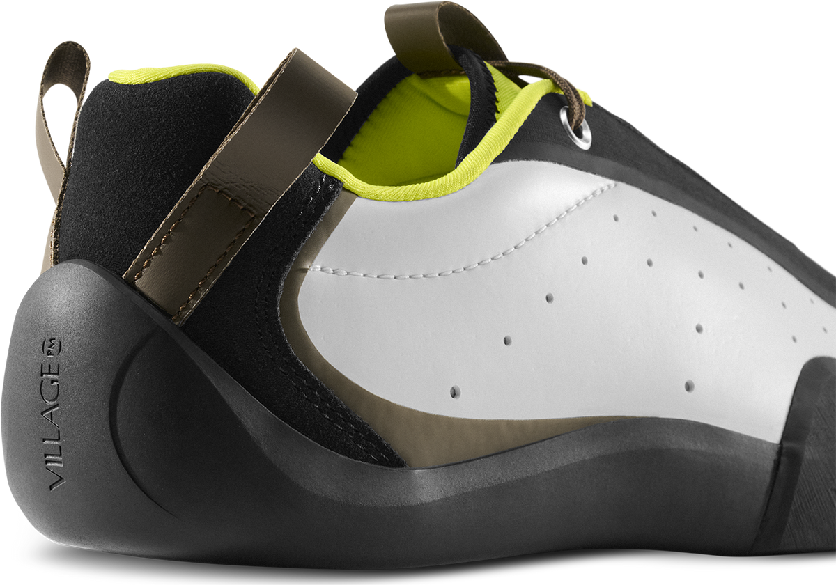 Village PM 2PM Skate Shoe White - Lime-Black Sheep Skate Shop