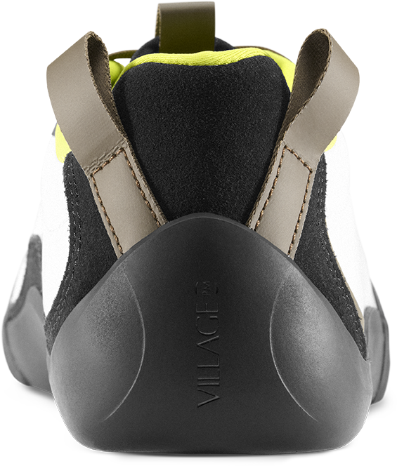 Village PM 2PM Skate Shoe White - Lime-Black Sheep Skate Shop