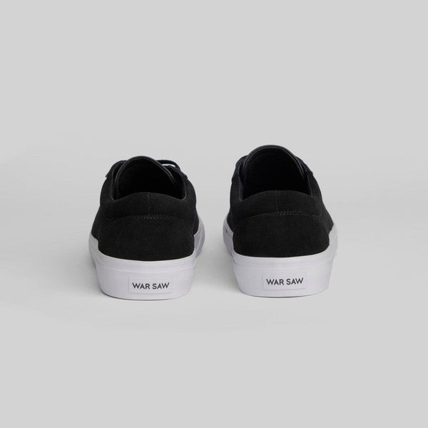 WAR SAW LTD Chapter Premium Suede Black - White-Black Sheep Skate Shop