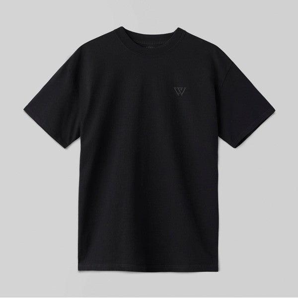 WAR SAW LTD Unity Embroidery T-Shirt Black-Black Sheep Skate Shop