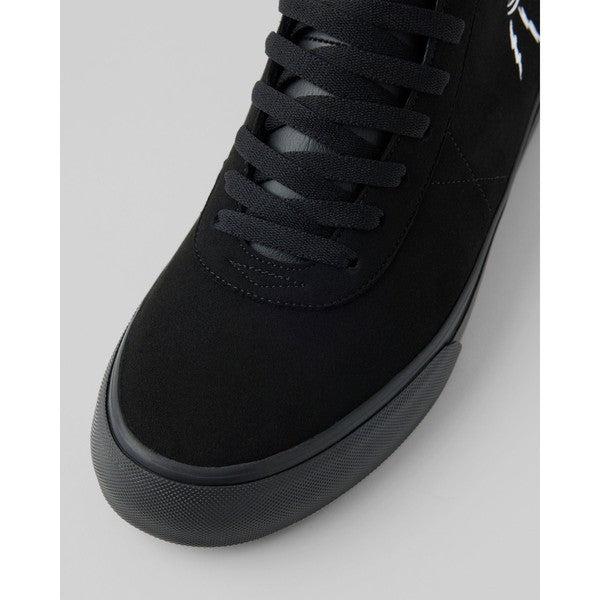 WAR SAW LTD x Ed Templeton Chapter Mid Synthetic Suede Black - Black-Black Sheep Skate Shop