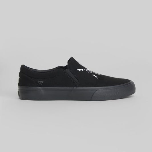 WAR SAW LTD x Ed Templeton Stranger Synthetic Suede Black - Black-Black Sheep Skate Shop