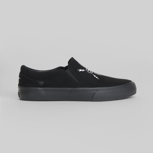 WAR SAW LTD x Ed Templeton Stranger Synthetic Suede Black - Black-Black Sheep Skate Shop