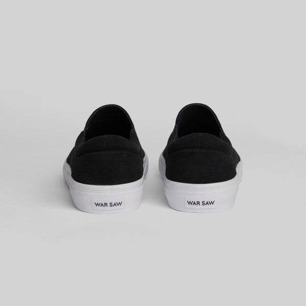 WARSAW LTD Stranger Premium Suede Black - White-Black Sheep Skate Shop