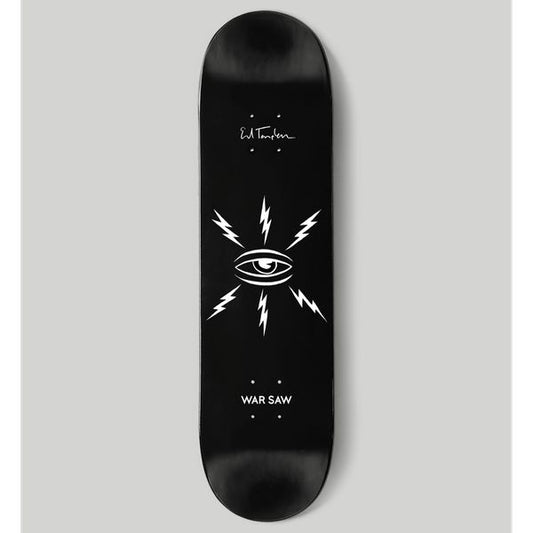 WARSAW LTD x Ed Templeton Signed Cognitions Deck 8.25"-Black Sheep Skate Shop