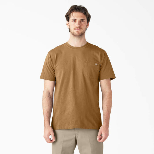 Dickies Skateboarding Heavy Weight Pocket T-Shirt Brown Duck