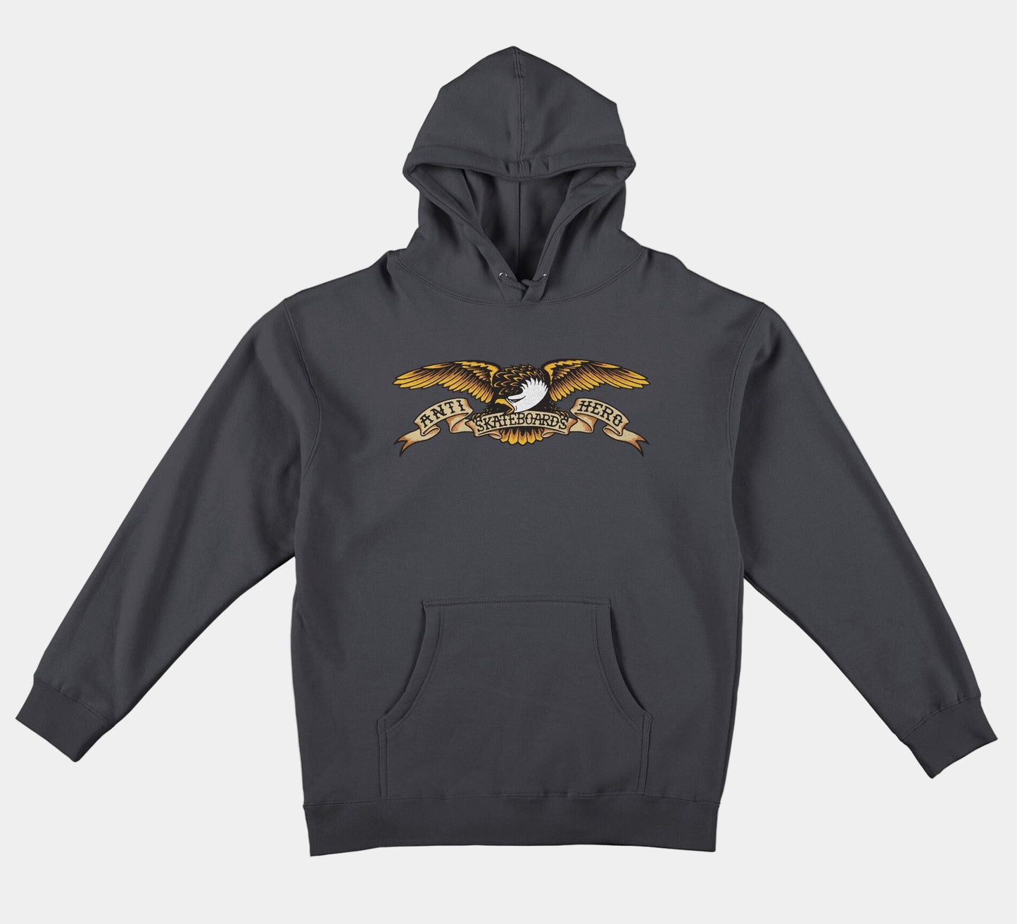 Anti Hero Skateboards Classic Eagle Hoody Charcoal