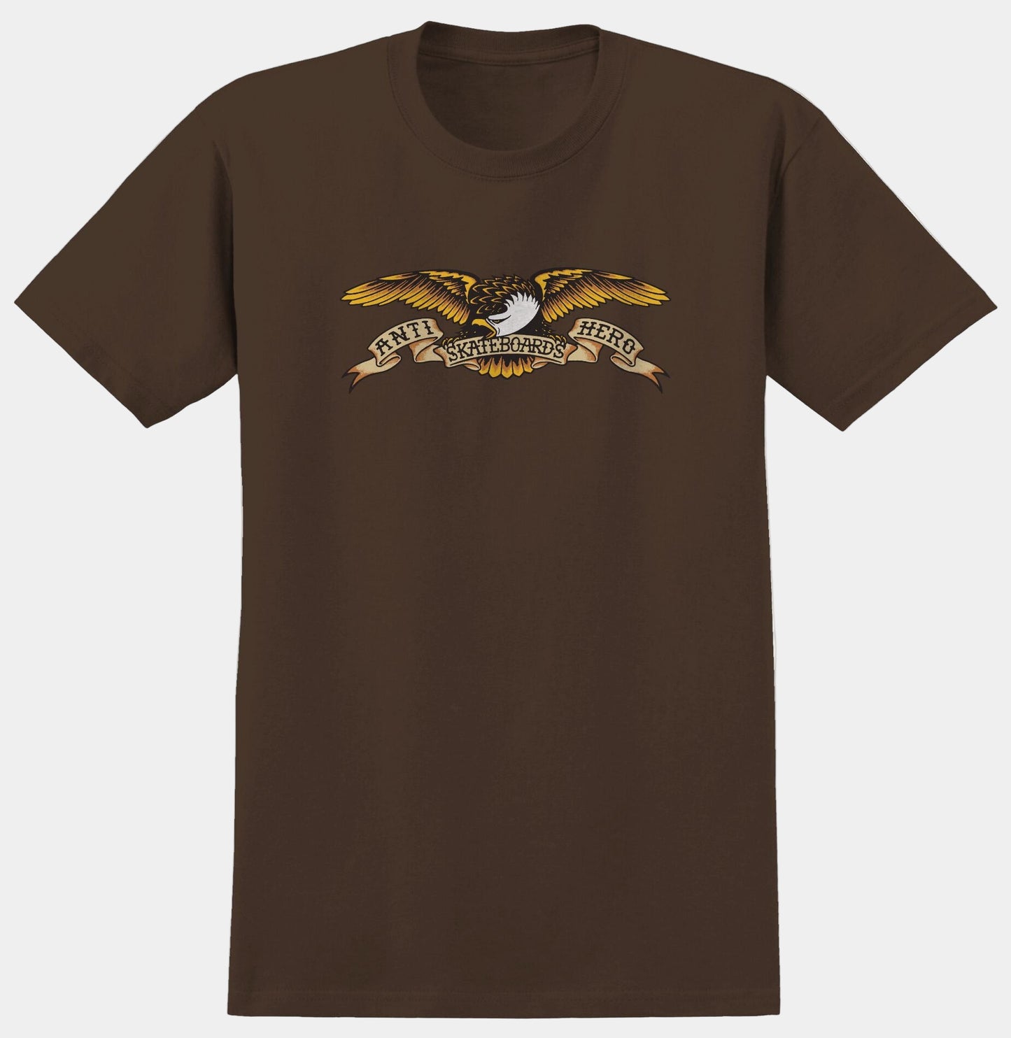 Anti Hero Skateboards Eagle Tee Brown