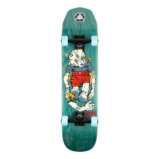 Welcome Skateboards Nora Vasconcellos Teddy Complete 7.75" Teal Stain-Black Sheep Skate Shop