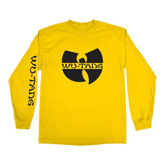 Wu-Tang Classic Logo Long Sleeve Tee Yellow-Black Sheep Skate Shop