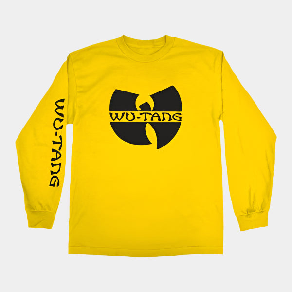 WUTANG BRAND パロディー ラップ Tシャツ Wu-Tang Classic Logo Long Sleeve Tee Yellow – Black Sheep Skate Shop