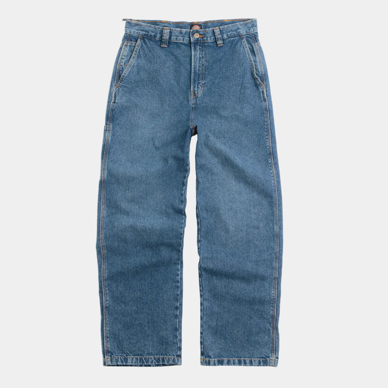 Dickies Madison Denim Pants Loose Fit Blue Denim