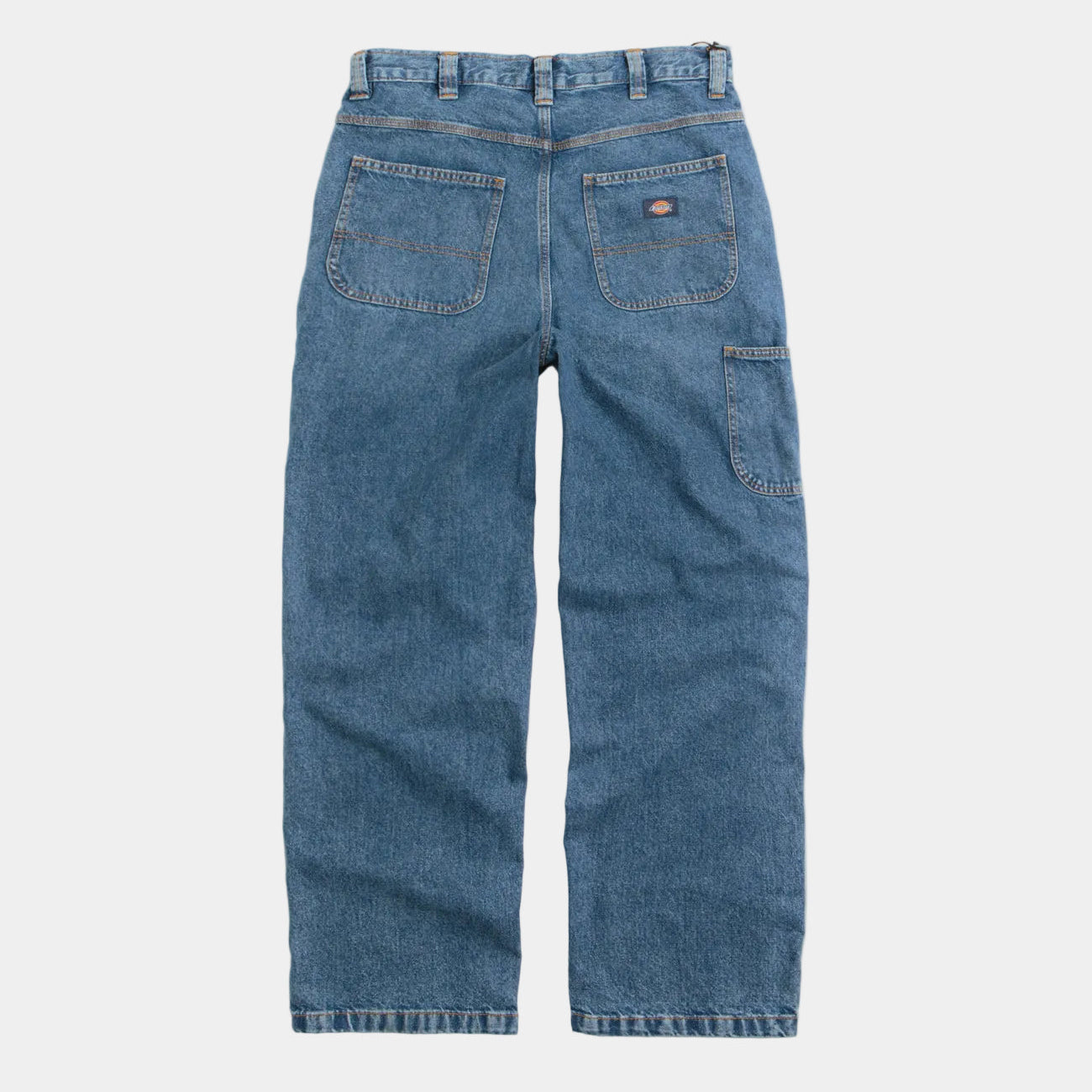 Dickies Madison Denim Pants Loose Fit Blue Denim