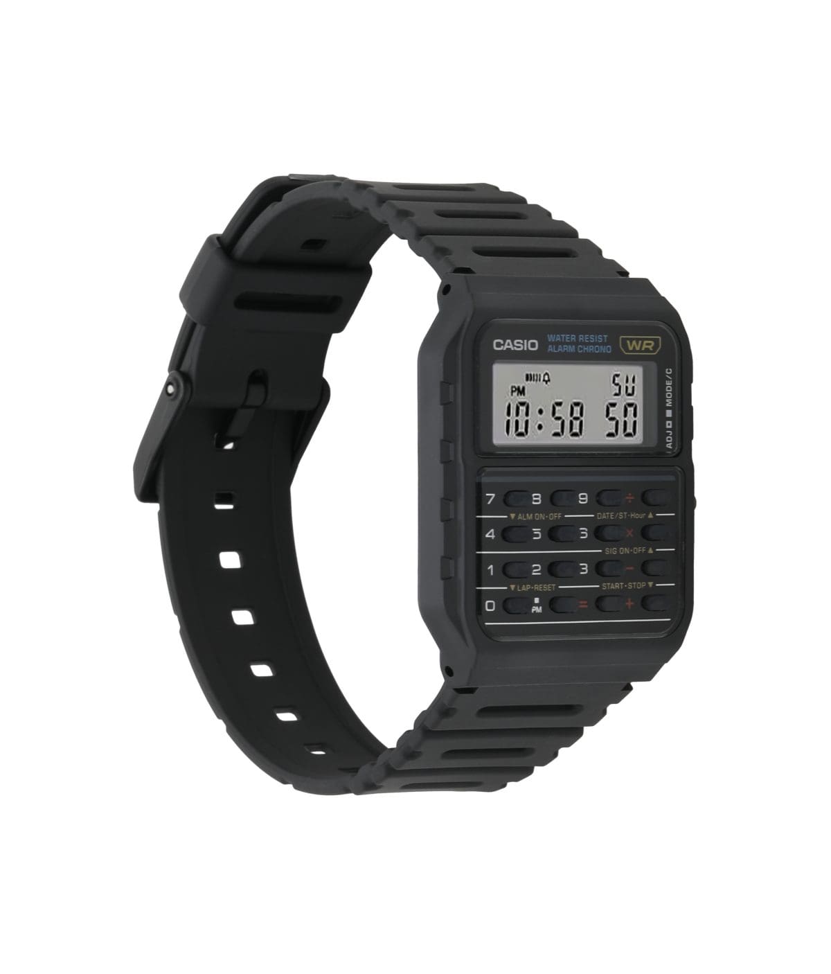 Casio Vintage Collection Digital Data Bank Watch CA53W-1 Black