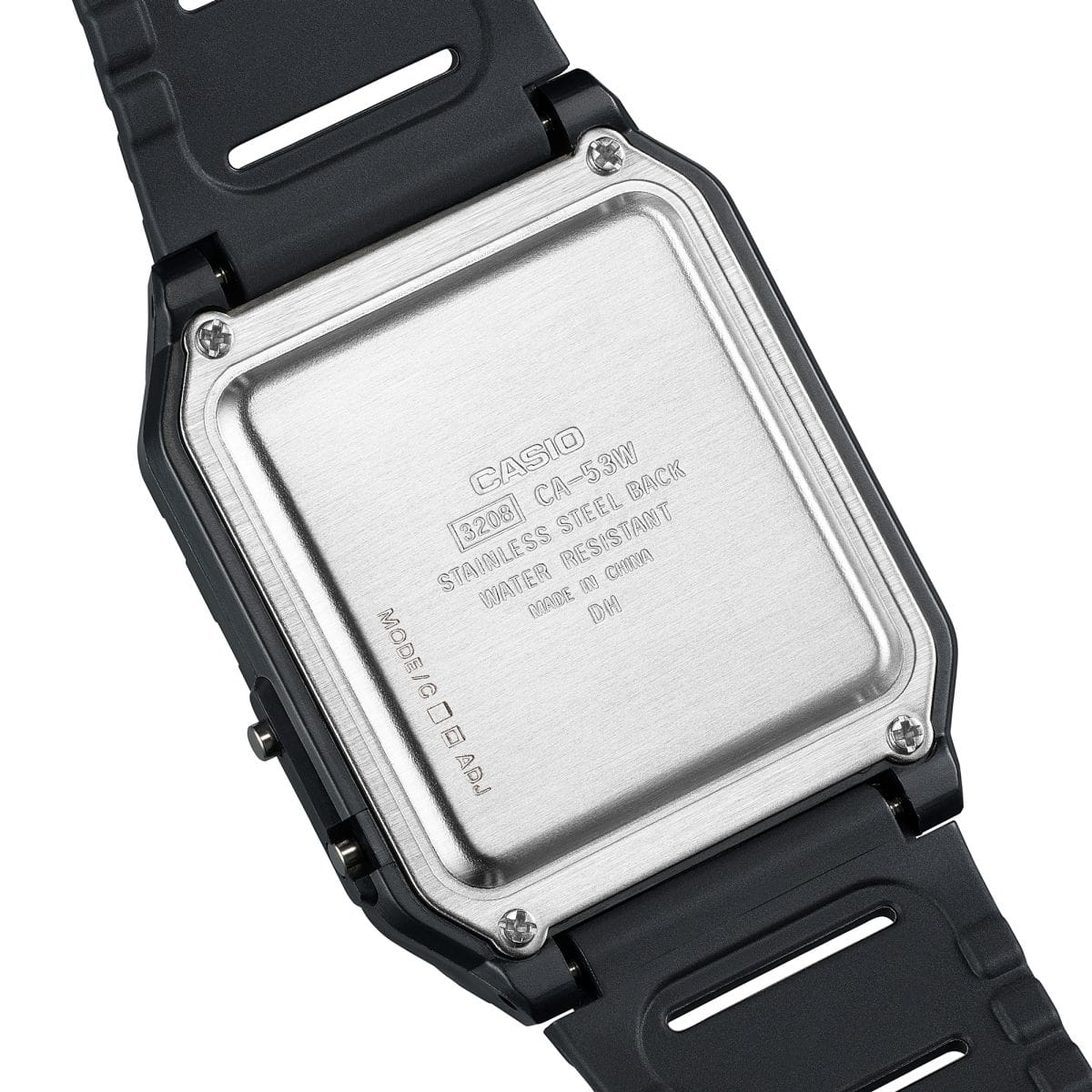 Casio Vintage Collection Digital Data Bank Watch CA53W-1 Black