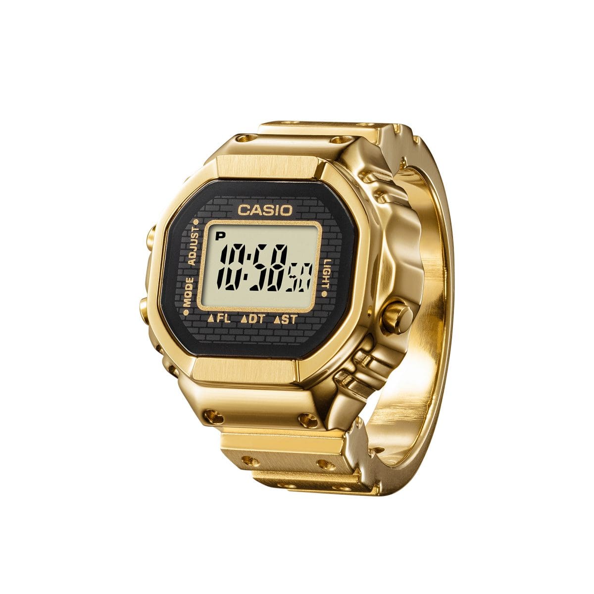 Casio Digital Ring Watch CRW001G-9 Gold