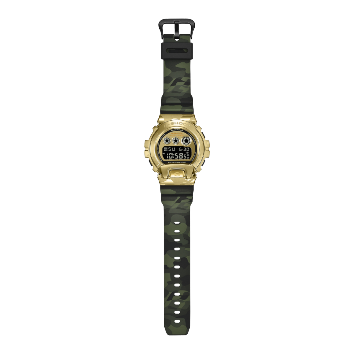 Casio G-Shock Digital Watch GM6900CMG-3 Gold - Camo