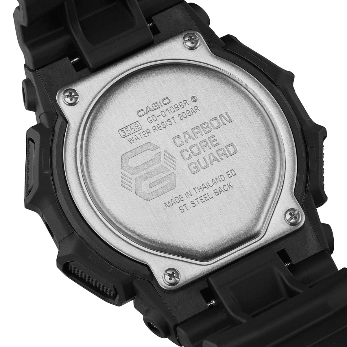 Casio G-Shock Digital Watch GD010BBR-1 Black - Red