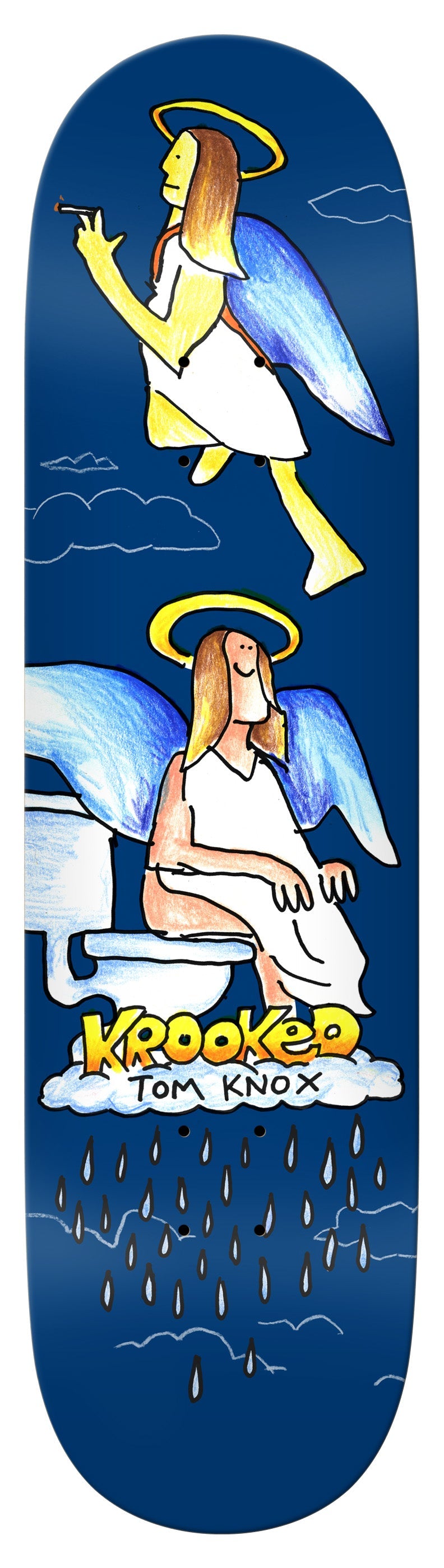 Krooked Skateboards Tom Knox Angel Deck 8.5"