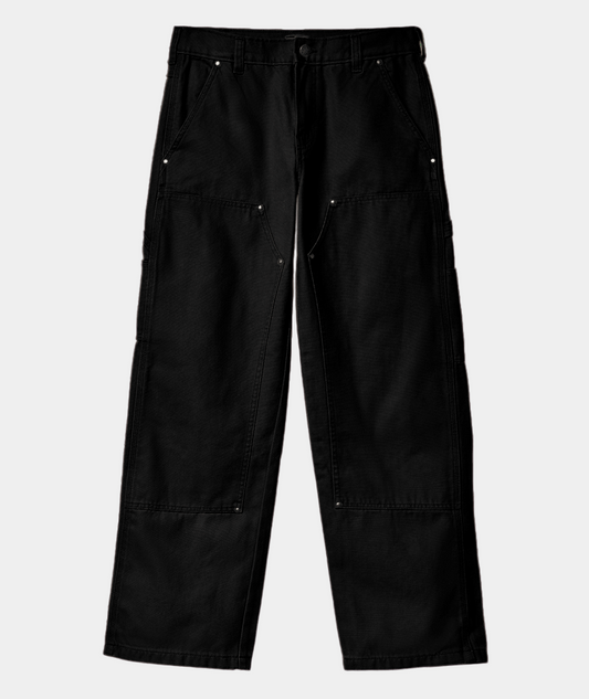 Dickies Double Knee Canvas Carpenter Pants Black