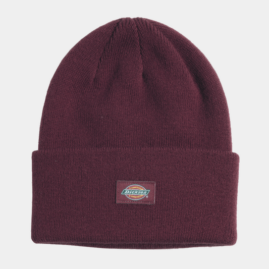 Dickies Tall Cuff Beanie Burgundy