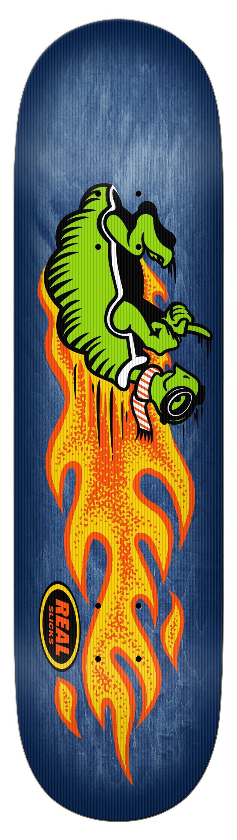 Real Skateboards Team Embossed Slick Bottom Deck 8.5"