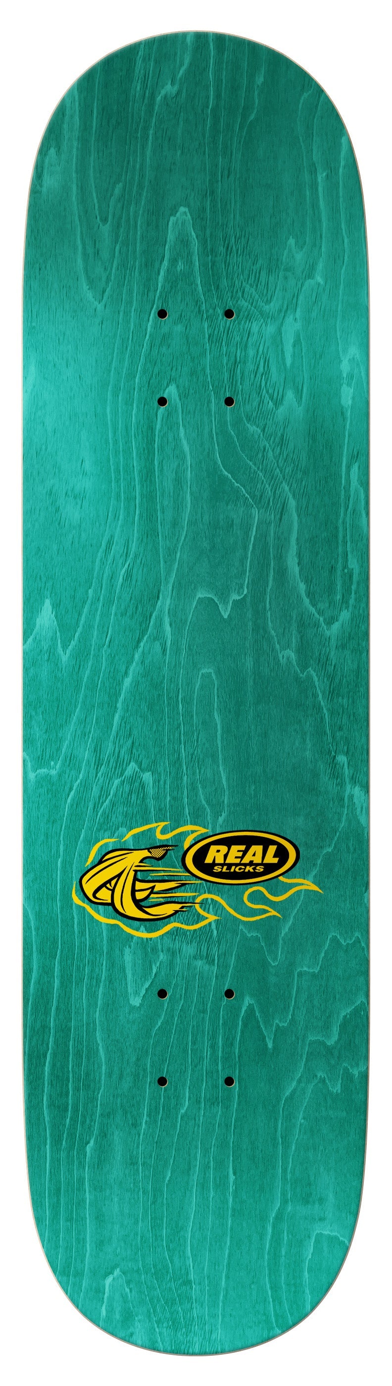 Real Skateboards Team Embossed Slick Bottom Deck 8.25"