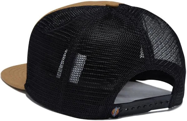 Dickies Workwear Patch Trucker Hat Brown - Black