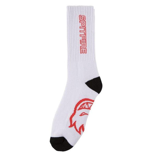 Spitfire Classic 87 3-Pack Crew Socks White - Black - Red-Black Sheep Skate Shop
