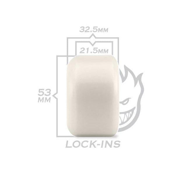 Spitfire Wheels Lock-Ins F4 101D Natural-Black Sheep Skate Shop