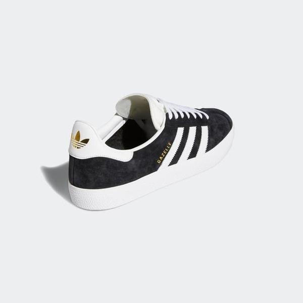 Adidas Gazelle ADV Black - White - Gold-Black Sheep Skate Shop