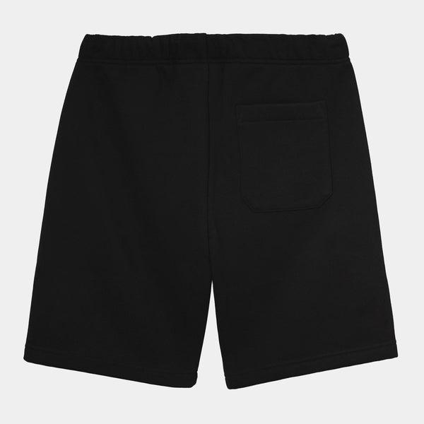 Carhartt WIP Chase Sweat Short Black - Gold-Black Sheep Skate Shop