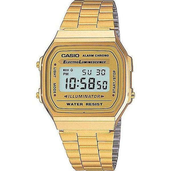 Casio Vintage Collection Digital Watch A168WG-9VT Gold-Black Sheep Skate Shop