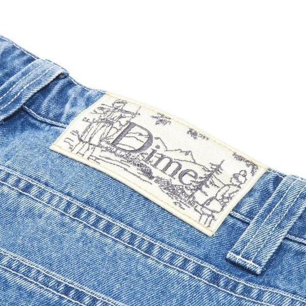 Dime Denim Pants Light Wash-Black Sheep Skate Shop