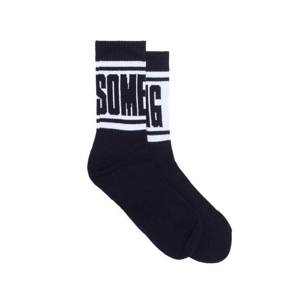 Fucking Awesome Big Stripe Sock Black - White-Black Sheep Skate Shop