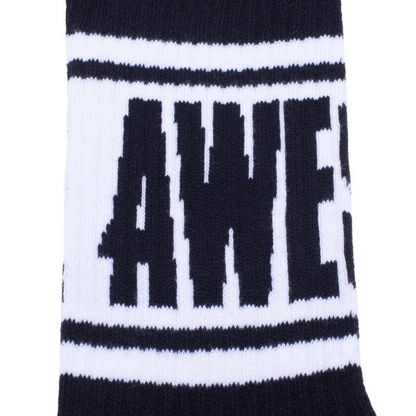 Fucking Awesome Big Stripe Sock Black - White-Black Sheep Skate Shop