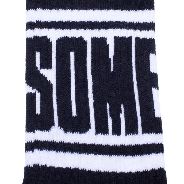 Fucking Awesome Big Stripe Sock Black - White-Black Sheep Skate Shop