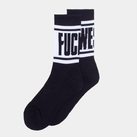 Fucking Awesome Big Stripe Sock Black - White-Black Sheep Skate Shop