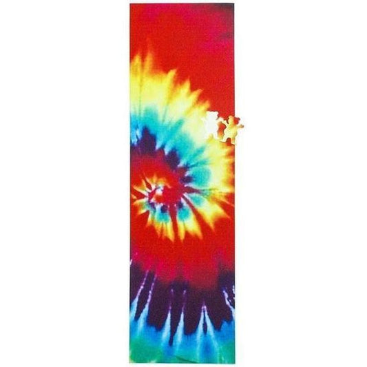 Grizzly Tie Dye Die Cut Griptape Black-Black Sheep Skate Shop