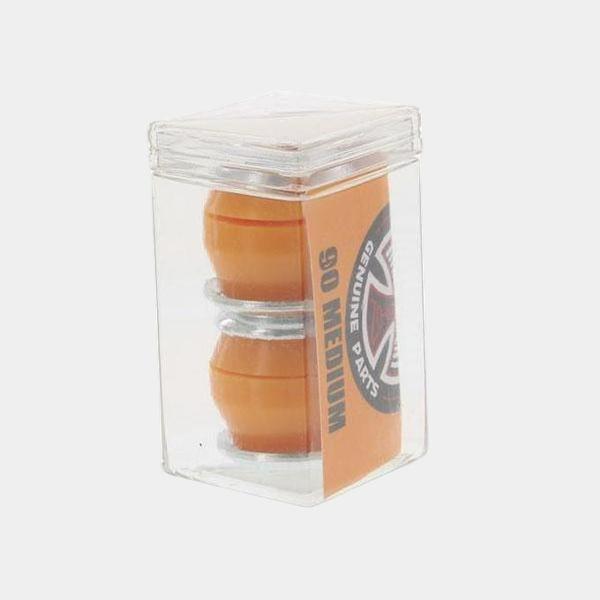 Independent Standard Conical Cushion Bushings 2 Pair w/ Washers 90a Medium Orange-Black Sheep Skate Shop