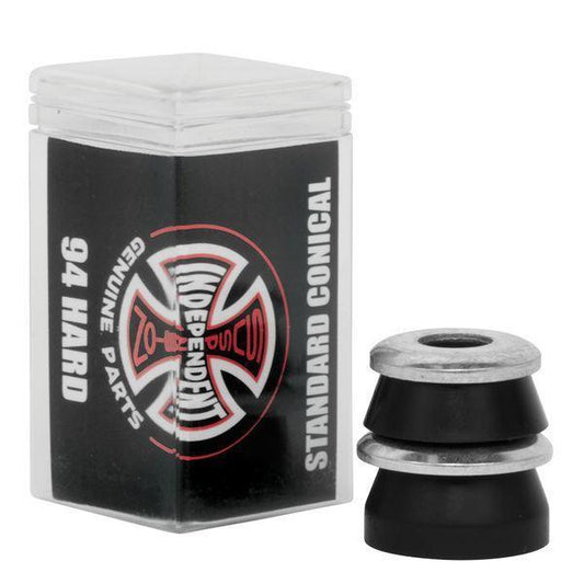Independent Standard Conical Cushion Bushings 2 Pair w/ Washers 94a Black-Black Sheep Skate Shop