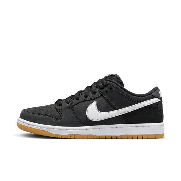 Nike SB Dunk Low Pro ISO Black - White - Gum Light Brown – Black Sheep  Skate Shop